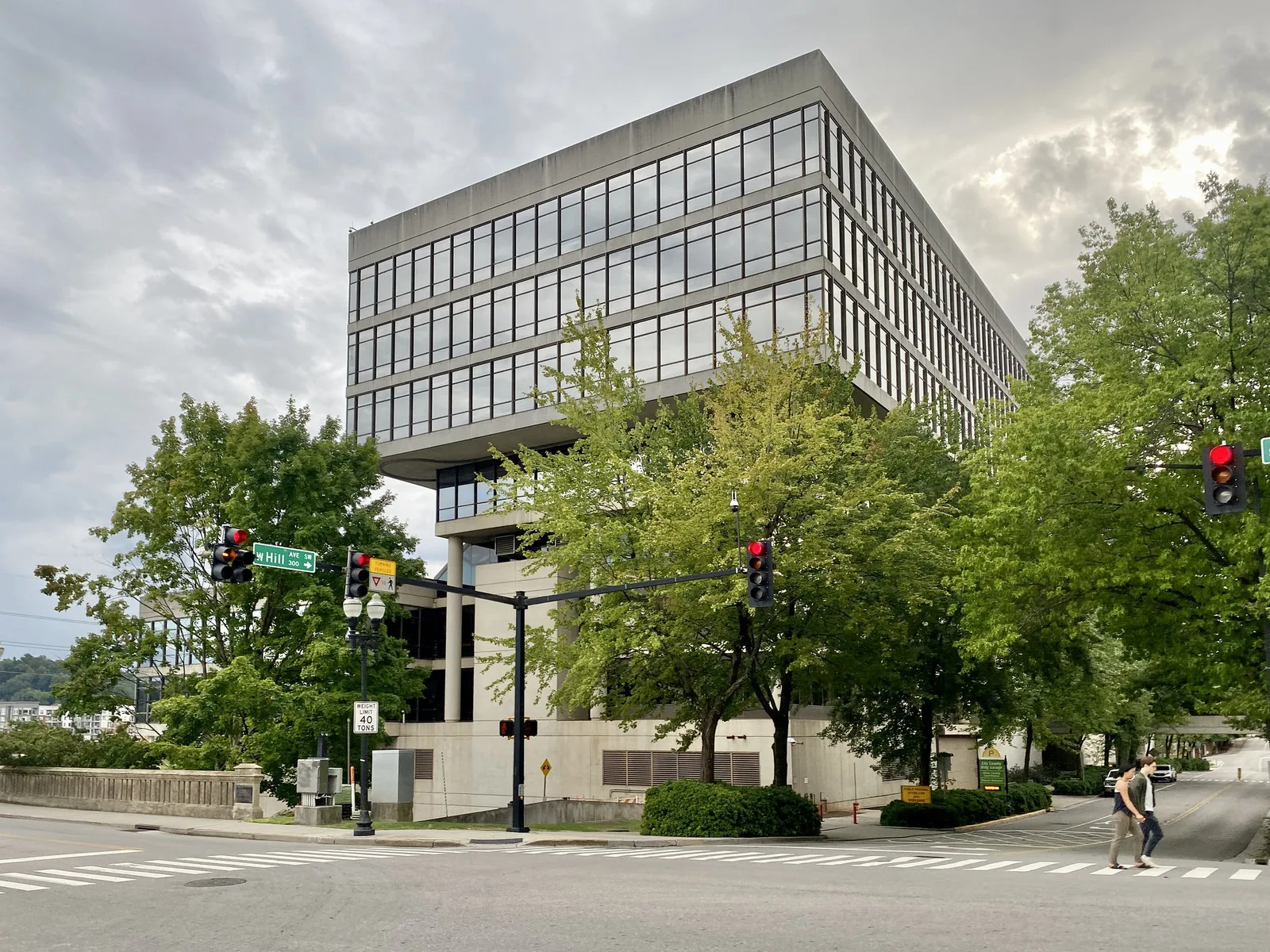 The City County Building at Gay Street and Hill Avenue in downtown Knoxville, where City Council meets.