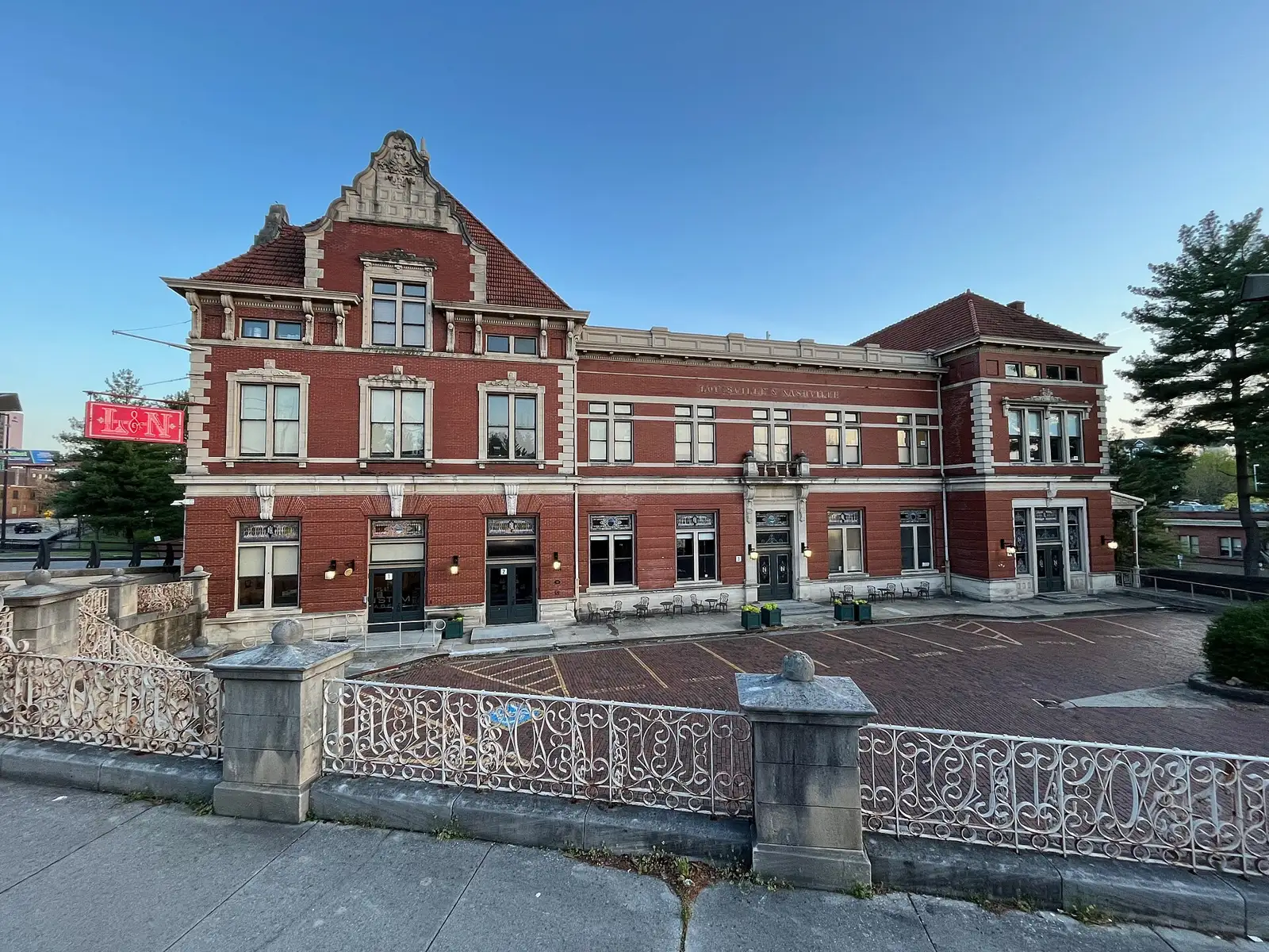 The former L&N railroad station on World's Fair Park Drive in downtown Knoxville, home of L&N STEM Academy