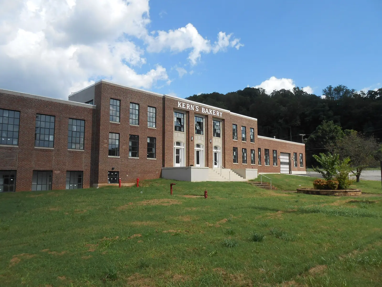 The restored Kern's Bakery building on Chapman Highway in South Knoxville, home of Kern's Food Hall.